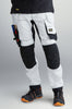 Snickers AW White Stretch Trousers with Holster Pockets 6241