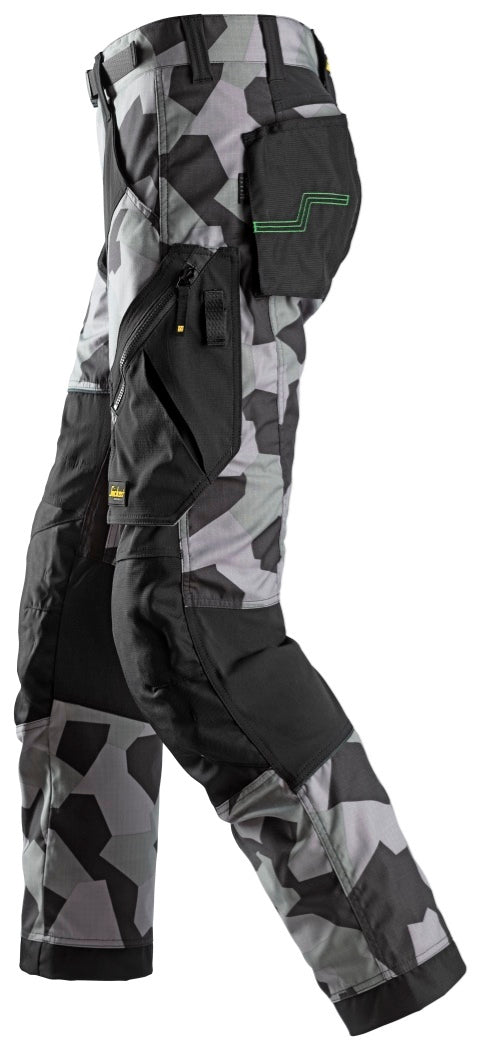 Snickers Camo FlexiWork Trousers 6903