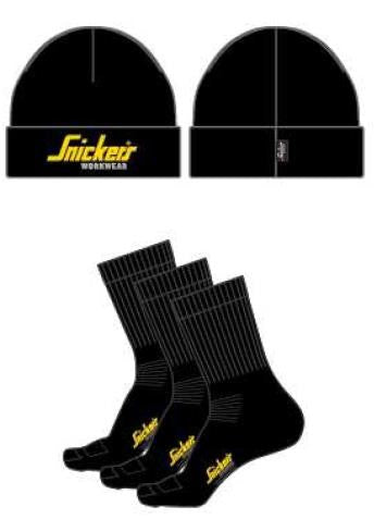 $15 Snickers Beanie & Socks (3-pack) Super Saver Bundle