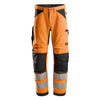 Snickers LW High-Vis Work Trousers Class 2 Orange 6332